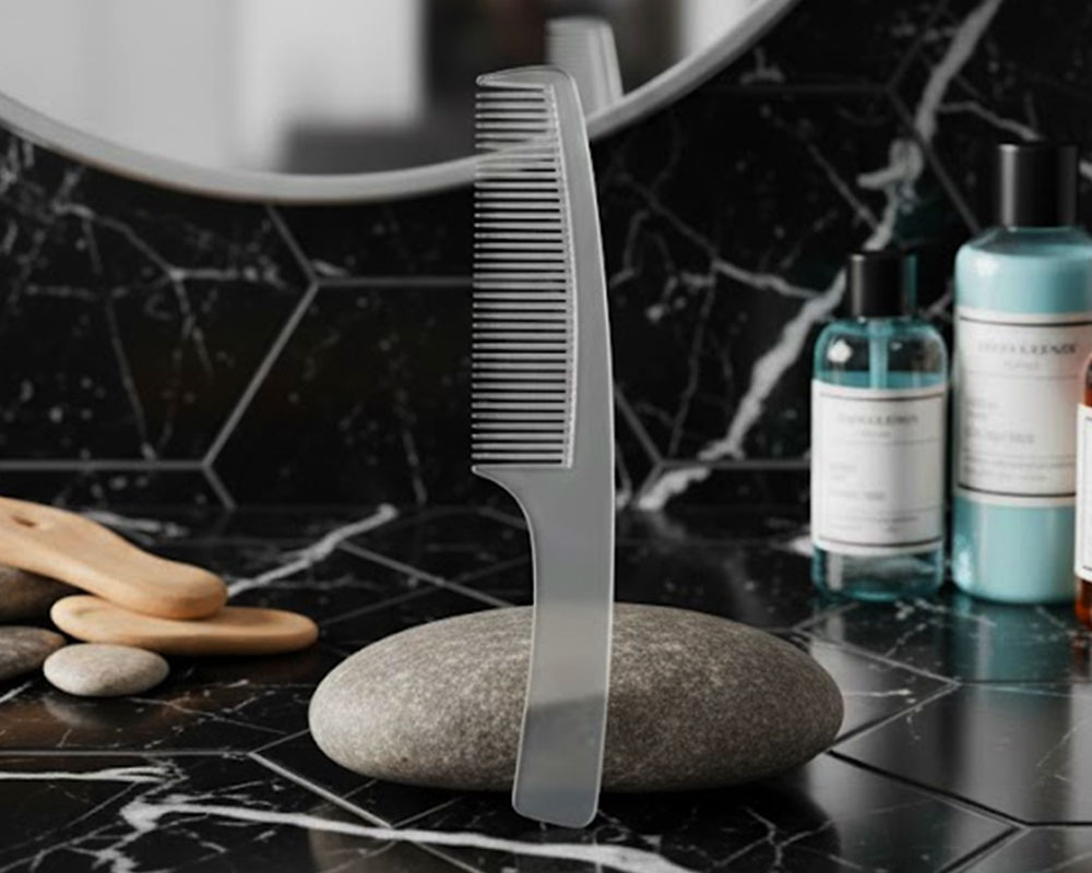 7″ Transparent handle